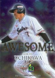 2021 BBM 東京ヤクルトスワローズ #AW6 内川聖一 AWESOME インサートカード