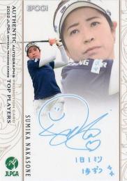 2022 エポック JLPGA 日本女子ゴルフ協会 オフィシャルトレーディングカード TOP PLAYERS #PR-37 仲宗根澄香 プロモーションカード