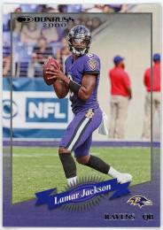 2020 Donruss Retro '00 #R2KLJ Lamar Jackson