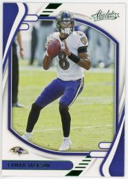 2021 Absolute Green #30 Lamar Jackson