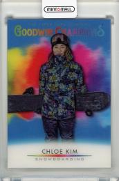 2021 UPPER DECK Goodwin Champions  Chloe Kim SPLASH OF COLOR 3-D Lenticulars