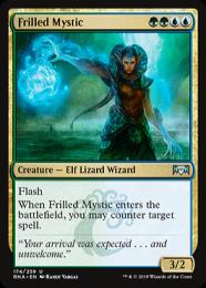 【RNA】【ENG】【Foil】《エリマキ神秘家/Frilled Mystic》