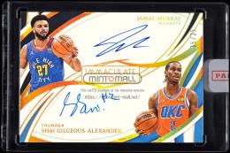 2021-22 Immaculate Collection #28 Jamal Murray/Shai Gilgeous-Alexander Dual Autographs【15/25】