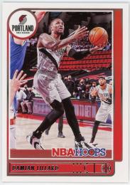 2021-22 Hoops #61 Damian Lillard