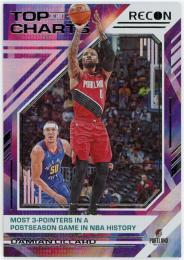 2021-22 Panini Recon Top of the Charts #20 Damian Lillard