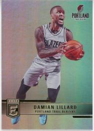 2021-22 Elite #28 Damian Lillard