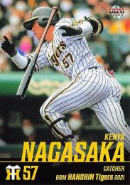 2021 BBM 阪神タイガース #T40 長坂拳弥 レギュラーカード