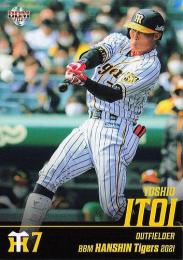 2021 BBM 阪神タイガース #T60 糸井嘉男 レギュラーカード