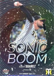 2021 BBM 阪神タイガース #SB2 スアレス Sonic Boom インサートカード