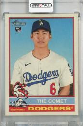 2025 Topps Heritage High Number Hyeseong Kim Nickname Variations #719 RC Los Angeles Dodgers