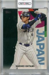 2023 Topps Baseball Japan Edition Shohei Ohtani WBC Japanese National Team #WBC-1 ※裏面白かけあり Team Japan