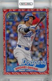 2024 Topps Japan Edition Shohei Ohtani 1989 Topps Japan Koi Red #89J-1 ※裏面白かけあり【2/5】 Los Angeles Dodgers