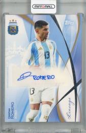 2024 Topps Lineage Argentina Cristian Romero Argentina Icons Autographs #IA-CR