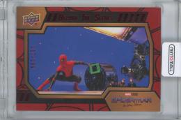 2023 UPPER DECK Spider-Man No Way Home Behind-the-Scenes Red Foil / TOM HOLLAND's Dream Role 【157/199】
