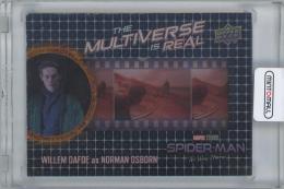 2023 UPPER DECK Spider-Man No Way Home The Multiverse Is Real #FC6 T1 / WILLEM DAFOE as NORMAN OSBORN
