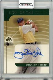 2003 UPPER DECK SP Authentic  Jonathan Byrd Autograph