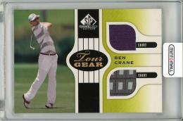 2012 UPPER DECK SP Game Used Edition  Ben Crane Event Used Memorabilia