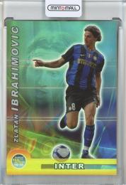 2008-09 Panini Real Action Cards Zlatan Ibrahimovic Rainbow FOIL #146 F.C. Internazionale Milano