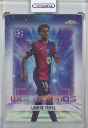 2024-25 Topps Chrome UEFA Club Competitions Lamine Yamal Wonderkids #WK1 FC Barcelona