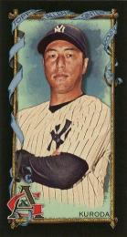 2023 Topps Allen and Ginter MLB #331 Hiroki Kuroda【Mini Black Border】パラレル版レギュラーカード
