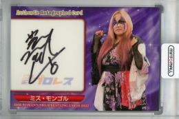 BBM 2022 女子プロレスカード  ミス・モンゴル 直筆サインカード 054/105