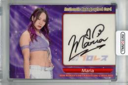 BBM 2022 女子プロレスカード  Maria 直筆サインカード 071/104