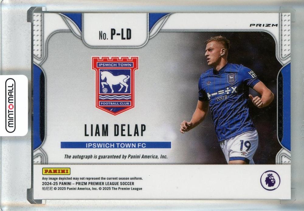 PRIZM リアム・デラップ LIAM DELAP 直筆サイン 10枚限定 Topps LIAM DELAP リアム デラップ RC 直筆サイン リフ - メルカリ