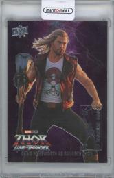 2023 UPPER DECK Thor Love and Thunder Scoring Gods / CHRISTOPHER HEMSWORTH as RAVAGER THOR