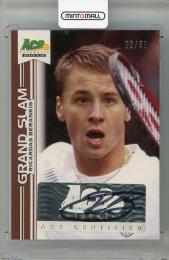 2013 LEAF Ace Authentic Grand Slam Ricardas Berankis Autographs Brown #BARB1【08/50】