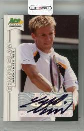 2013 LEAF Ace Authentic Grand Slam Jarkko Nieminen Autographs #BAJN1