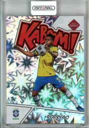 2021-22 Donruss Soccer Rodrygo Kaboom/#19 Brazil