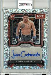 2023 Panini Prizm UFC  John Castaneda Rookie Autograph Under Card Prizm