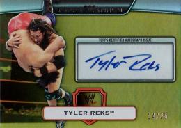 2010 Topps WWE PLATINUM  Tyler Reks Autographs 14/25