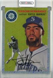 2023 Topps Chrome Platinum Anniversary Teoscar Hernandez Topps Refractor【298/499】 Seattle Mariners