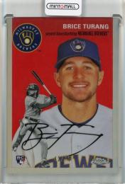 2023 Topps Chrome Platinum Anniversary Brice Turang Rose Gold Refractor【41/75】 Milwaukee Brewers