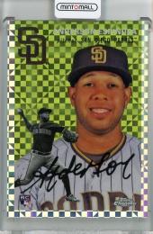 2023 Topps Chrome Platinum Anniversary Anderson Espinoza X-Fractor San Diego Padres