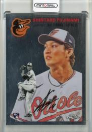 2023 Topps Chrome Platinum Anniversary Shintaro Fujinami Base Baltimore Orioles