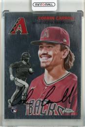 2023 Topps Chrome Platinum Anniversary Corbin Carroll Base Arizona Diamondbacks