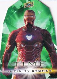 2018 Avengers Infinity War  Iron Man Infinity Stones Die-Cut Inserts Time Stone