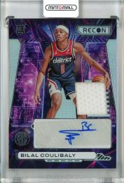 2023-24 Panini Recon Basketball Bilal Coulibaly Novice Patch Autographs #NPA-BIL ※サインシール左下剝がれ有【10/99】 Washington Wizards