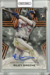 2023 Topps Series 2 Riley Greene Baseball Stars Autographs Black【98/99】 Detroit Tigers
