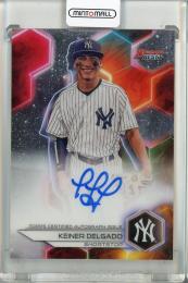 2023 Bowman's Best Keiner Delgado Best of 2023 Autographs New York Yankees