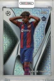 2023-24 TOPPS Chrome UEFA Club Competitions Lamine Yamal Mojo #MJ9 FC Barcelona