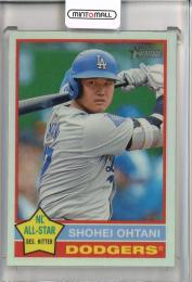 2025 Topps Heritage Shohei Ohtani Chrome Refractors #148 Los Angeles Dodgers