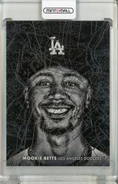 2025 Topps Series 1 Tokyo Series Mookie Betts Tokyo Nights Los Angeles Dodgers