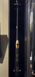 Aaron Judge New York Yankees Autographed Fanatics Authentic Player-Issued Black Chandler Bat from the 2024 MLB Season