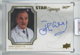 2020 UPPER DECK JAMES BOND 007 VILLAINS & HENCHMAN John Cleese Star Signature/#SS-JL