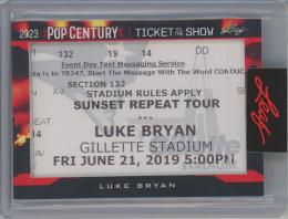 2023 LEAF METAL POP CENTURY Luke Bryan Tickets to the Show/#TS-148