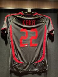 Ricardo Kaka Signed AC Milan Away Soccer Jersey