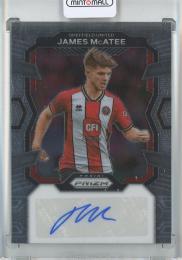 2023-24 PANINI PRIZM PREMIER LEAGUE SOCCER James McAtee Signatures/#S-JM Sheffield United